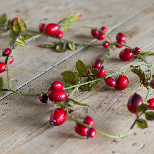 Ivy & Rosehip Garland