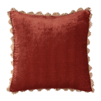 Russet Velvet Cushion