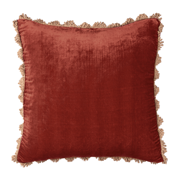 Russet Velvet Cushion