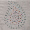 Small Sample of Base Linen (Colour Variation Smokey Blue Embroidered Malathi)