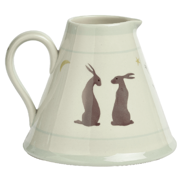 Sitting Hares Baby Pitcher