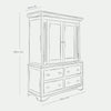 Small Armoire / TV Cabinet