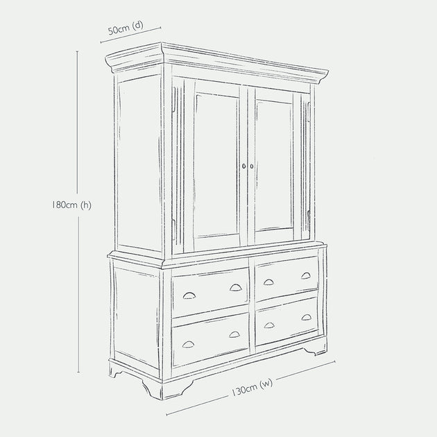 Small Armoire / TV Cabinet