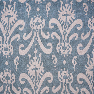 Large Returnable Sample of Summer Blue Sacha Linen