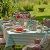 Duck Egg Cambridge Stripe Tablecloth - Small