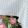 Duck Egg Cambridge Stripe Tablecloth - Square