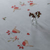 Duck Egg Robin & Rosehip Christmas Tablecloth – Medium