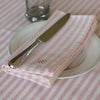 Rose Ivory Stripe Napkin (Set of 4)