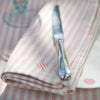 Rose Ivory Stripe Napkin (Set of 4)