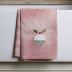 Christmas Pudding Tea Towel