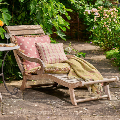 Teak Garden Lounger