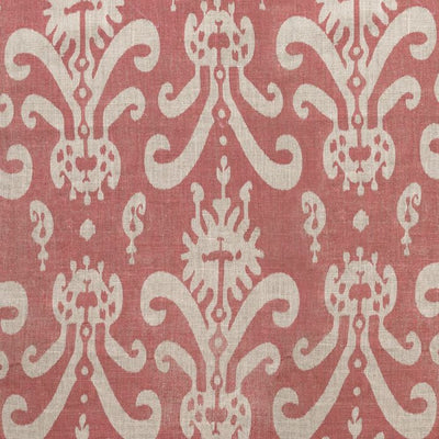 Seconds - Large Returnable Sample of Rustic Linen Sacha Reverse Red Earth