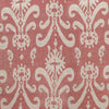 Seconds - Hand-printed Indian Red Earth Sacha Linen 2.7m (stonewashed) panel - 360RE