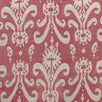 Hand-printed Indian Red Earth Sacha Linen 2.7m (stonewashed) panel- 360RE