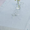 Duck Egg Snowdrop Table Runner