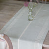 Duck Egg Oxford Stripe Table Runner