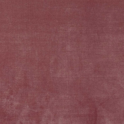 Small Non Returnable Sample of Rusty Rose Cotton Velvet