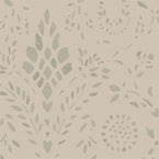 Large Sample of Smokey Green Large Maja Wallpaper