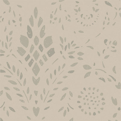 Large Sample of Smokey Green Large Maja Wallpaper