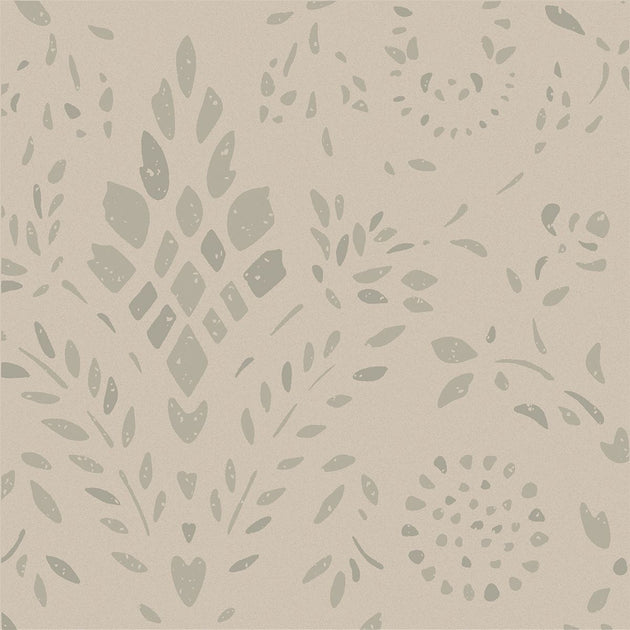 Large Sample of Smokey Green Large Maja Wallpaper