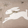 Applique White Hare Cushion