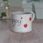 Personalised Strawberry Small Mug