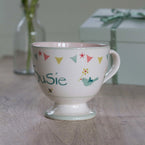 Personalised Birds & Bees Large Mug