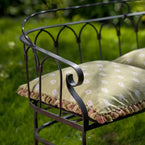 Seconds - Standard Wrought Iron Garden Bench