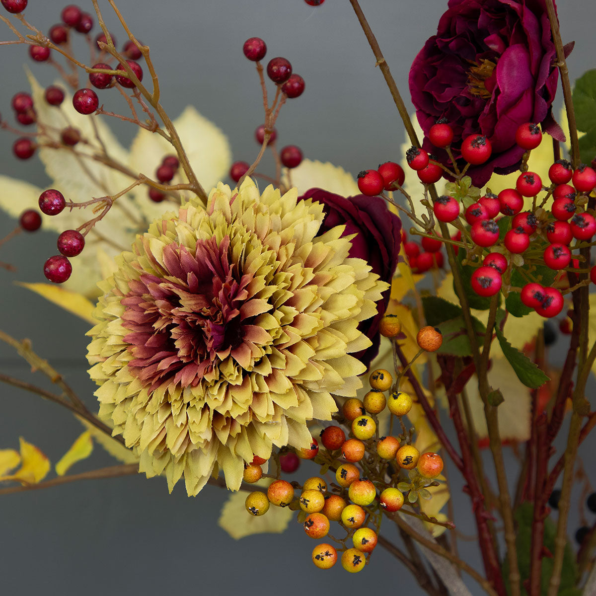 Autumn Leaves, Sunflowers &amp; Berries FB18