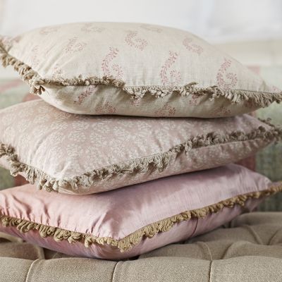 Rose Shalini Linen Cushion