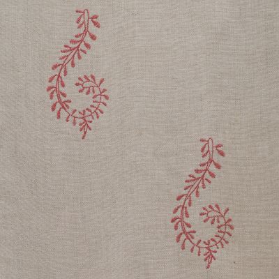 Seconds - Red Shalini Embroidered Linen – 140/R