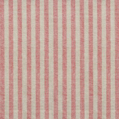 Red Natural Stripe Cotton – Double Width – 269