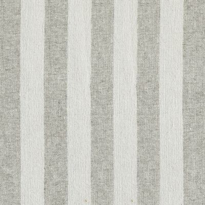Grey Ivory Wide Stripe Cotton – Double Width – 242L
