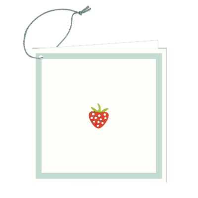 Gift Tag - Strawberry