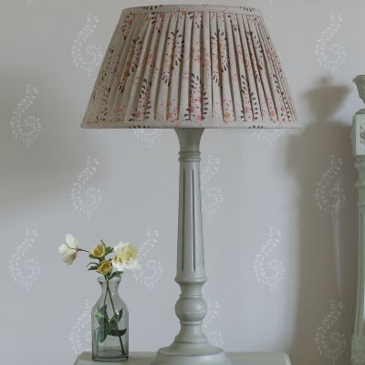 Lullaby 16" Pleated Linen Lampshade